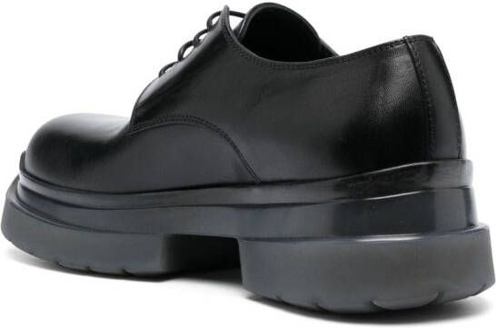 Ann Demeulemeester lace-up leather derby shoes Black