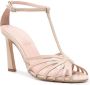 Anna F. 100mm T-bar strap sandals Neutrals - Thumbnail 2