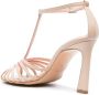 Anna F. 100mm T-bar strap sandals Neutrals - Thumbnail 3