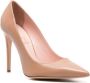 Anna F. 105mm leather pumps Brown - Thumbnail 2