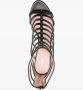Anna F. 3745 65mm leather sandals Black - Thumbnail 4