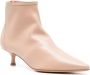 Anna F. 45mm leather ankle boots Neutrals - Thumbnail 2
