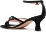 Anna F. 70mm suede sandals Black - Thumbnail 3