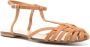 Anna F. caged suede sandals Brown - Thumbnail 2