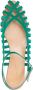 Anna F. caged suede sandals Green - Thumbnail 3