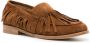 Anna F. fringed suede loafers Brown - Thumbnail 2