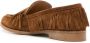 Anna F. fringed suede loafers Brown - Thumbnail 3