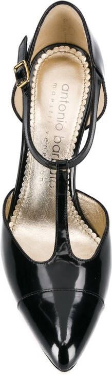 Antonio Barbato Maestri Veneziani T-bar pumps Black