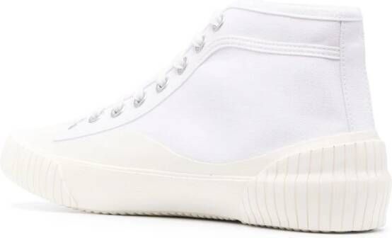 A.P.C. Iggy canvas high-top sneakers White