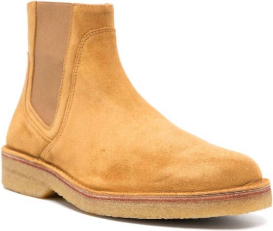 A.P.C. Theodore suede ankle boots Brown