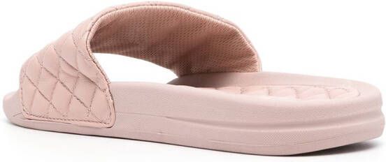APL: ATHLETIC PROPULSION LABS Lusso quilted slides Pink