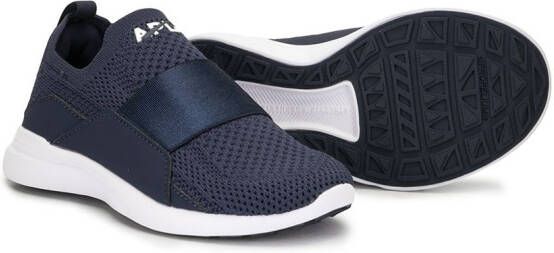 APL: ATHLETIC PROPULSION LABS mesh-upper slip-on sneakers Blue