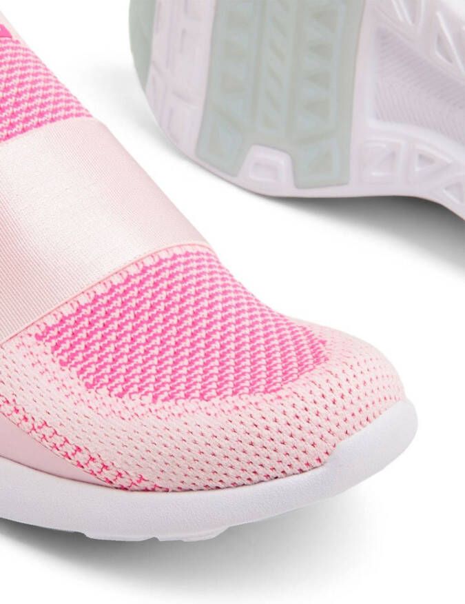 APL: ATHLETIC PROPULSION LABS TechLoom Bliss mesh-panelling sneakers Pink