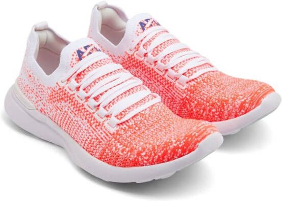 APL: ATHLETIC PROPULSION LABS TechLoom Breeze mesh-panelling sneakers White