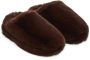 Apparis Astro faux-fur slippers Brown - Thumbnail 2