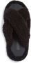 Apparis Biba Luxe Teddie faux-shearling slippers Black - Thumbnail 3
