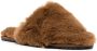 Apparis Diana faux-fur slippers Brown - Thumbnail 2