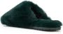 Apparis Melody faux fur slippers Green - Thumbnail 3