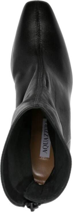 Aquazzura 100mm high-heeled ankle boots Black