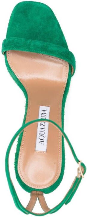 Aquazzura 105mm open-toe sandals Green