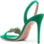 Aquazzura 110mm crystal-ball sandals Green - Thumbnail 3