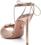 Aquazzura 110mm embellished lace-up sandals Pink - Thumbnail 3