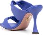 Aquazzura 110mm leather twist sandals Blue - Thumbnail 3