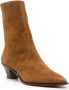 Aquazzura 50mm pointed-toe leather boots Brown - Thumbnail 2