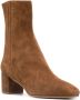 Aquazzura 60mm suede ankle boots Brown - Thumbnail 2