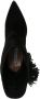 Aquazzura 75mm fringe-detail ankle boots Black - Thumbnail 4