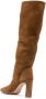 Aquazzura 87mm knee-high suede boots Brown - Thumbnail 3