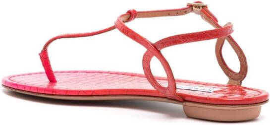 Aquazzura Almost Bare flat sandals Pink