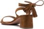 Aquazzura Alu 50mm suede sandals Brown - Thumbnail 3