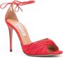 Aquazzura Bellini Beauty 105mm leather sandals Red - Thumbnail 2