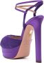 Aquazzura Bellini Beauty Plateau 135mm sandals Purple - Thumbnail 3