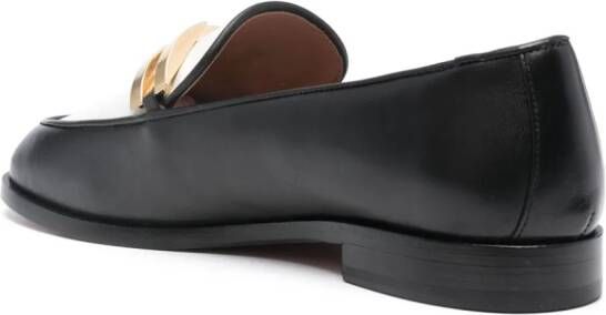 Aquazzura Brandi leather loafers Black