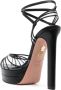 Aquazzura Call Me 130mm wedge sandals Black - Thumbnail 3