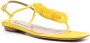Aquazzura Chain of Love flat sandals Yellow - Thumbnail 2