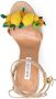 Aquazzura Citrus Punch 105mm raffia sandals Neutrals - Thumbnail 4