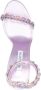 Aquazzura crystal-embellished 110mm sandals Purple - Thumbnail 4