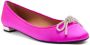 Aquazzura crystal-embellished round-toe ballerina shoes Pink - Thumbnail 2