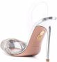 Aquazzura Gatsby 105mm sandals Silver - Thumbnail 3