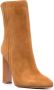 Aquazzura Joplin 105mm almond-toe boots Brown - Thumbnail 2