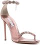 Aquazzura Love Link 115mm crystal-embellished sandals Pink - Thumbnail 2