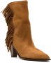 Aquazzura Marfa 70mm suede boots Brown - Thumbnail 2