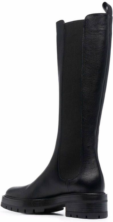 Aquazzura mid-calf leather boots Black