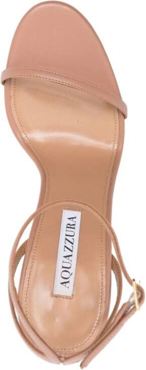 Aquazzura Olie 120mm leather sandals Pink