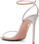 Aquazzura Olie 125mm glitter-detail sandals Pink - Thumbnail 3