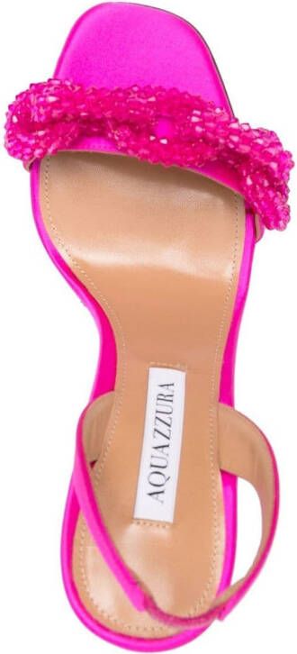 Aquazzura Orchid 115mm stiletto sandals Pink