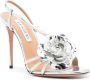 Aquazzura Paris Rose 105mm sandals Silver - Thumbnail 2